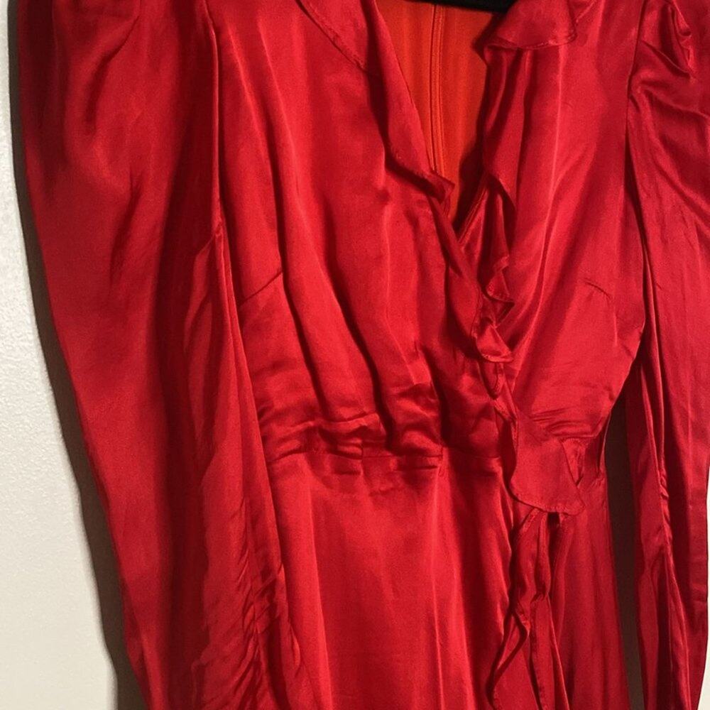 Bardot Winona Red Mini Dress - Picture 8 of 8